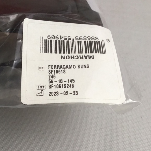 SALVATORE FERRAGAMO SUNGLASSES LADIES. - Picture 7 of 7